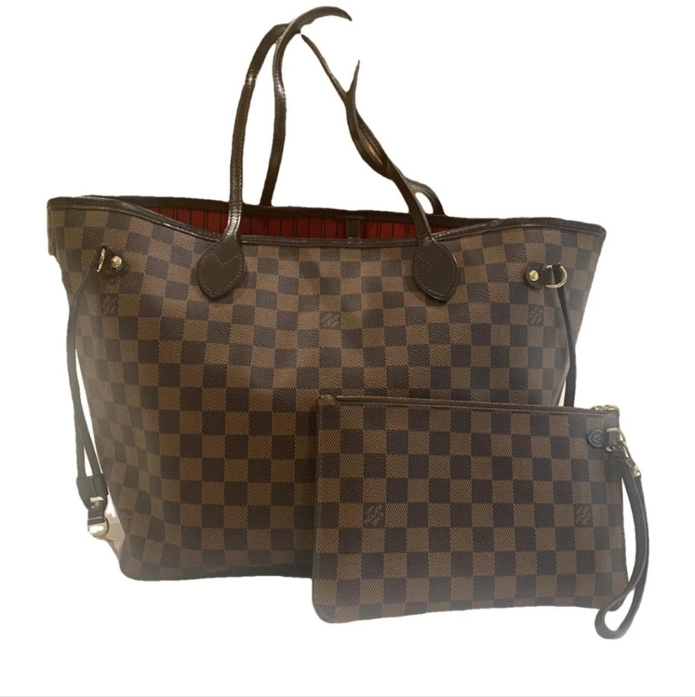 Louis vuitton neverfull with pouch